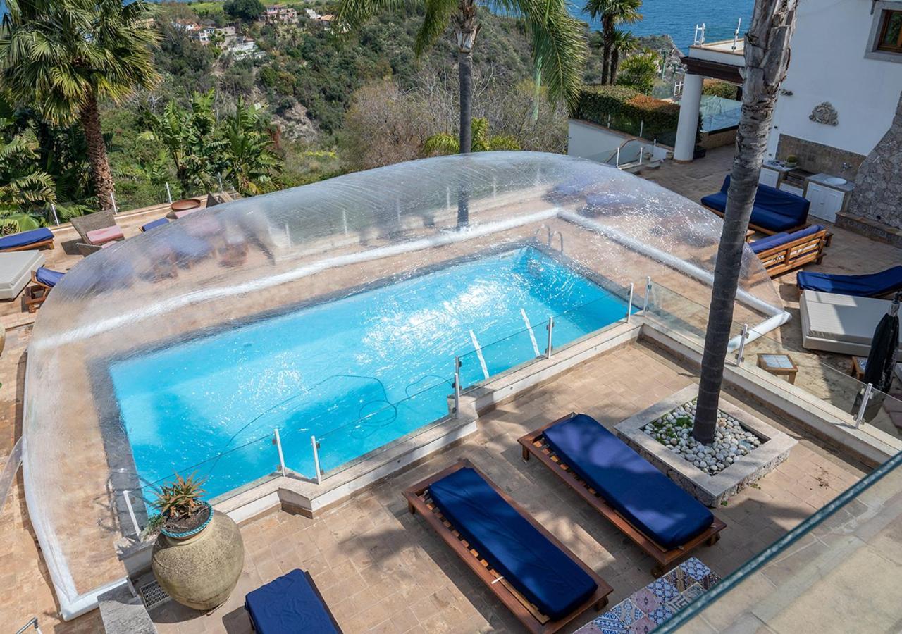 Villa Zagara Garden Spectacular Sea View In Taormina Luaran gambar