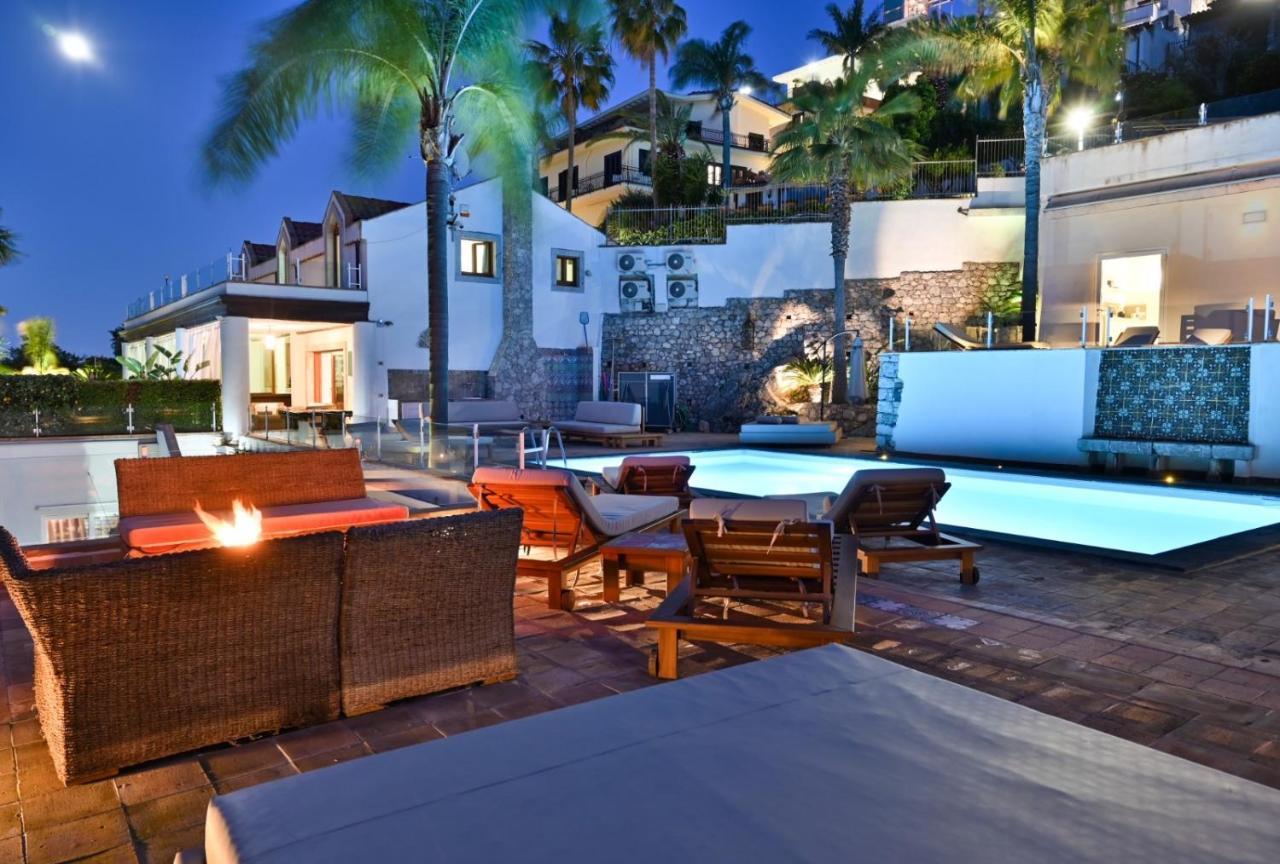Villa Zagara Garden Spectacular Sea View In Taormina Luaran gambar