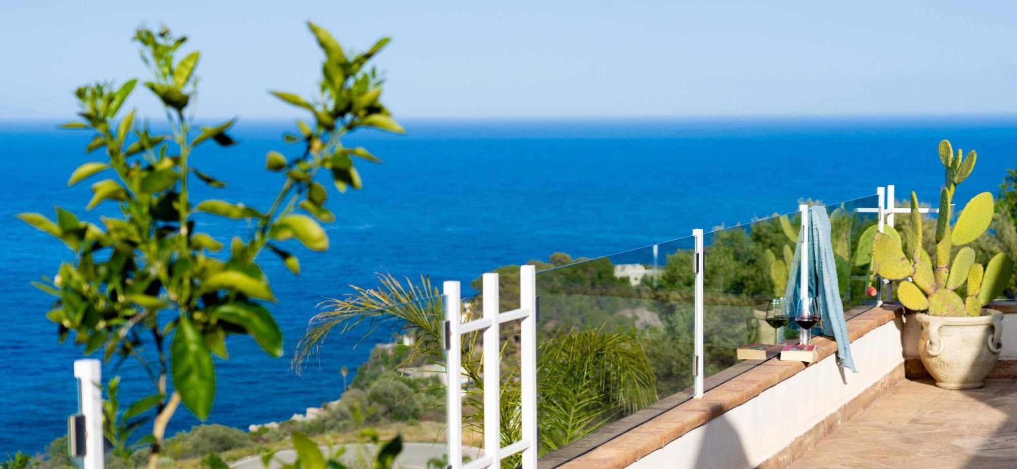 Villa Zagara Garden Spectacular Sea View In Taormina Luaran gambar